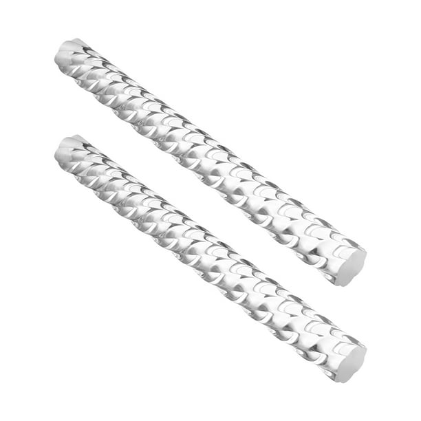 25mm Dia 10 Inch Solid long spiral acrylic bar PMMA Rod Clear 2pcs 25mm Dia 10 Inch Solid long spiral acrylic bar PMMA Rod Clear 2pcs